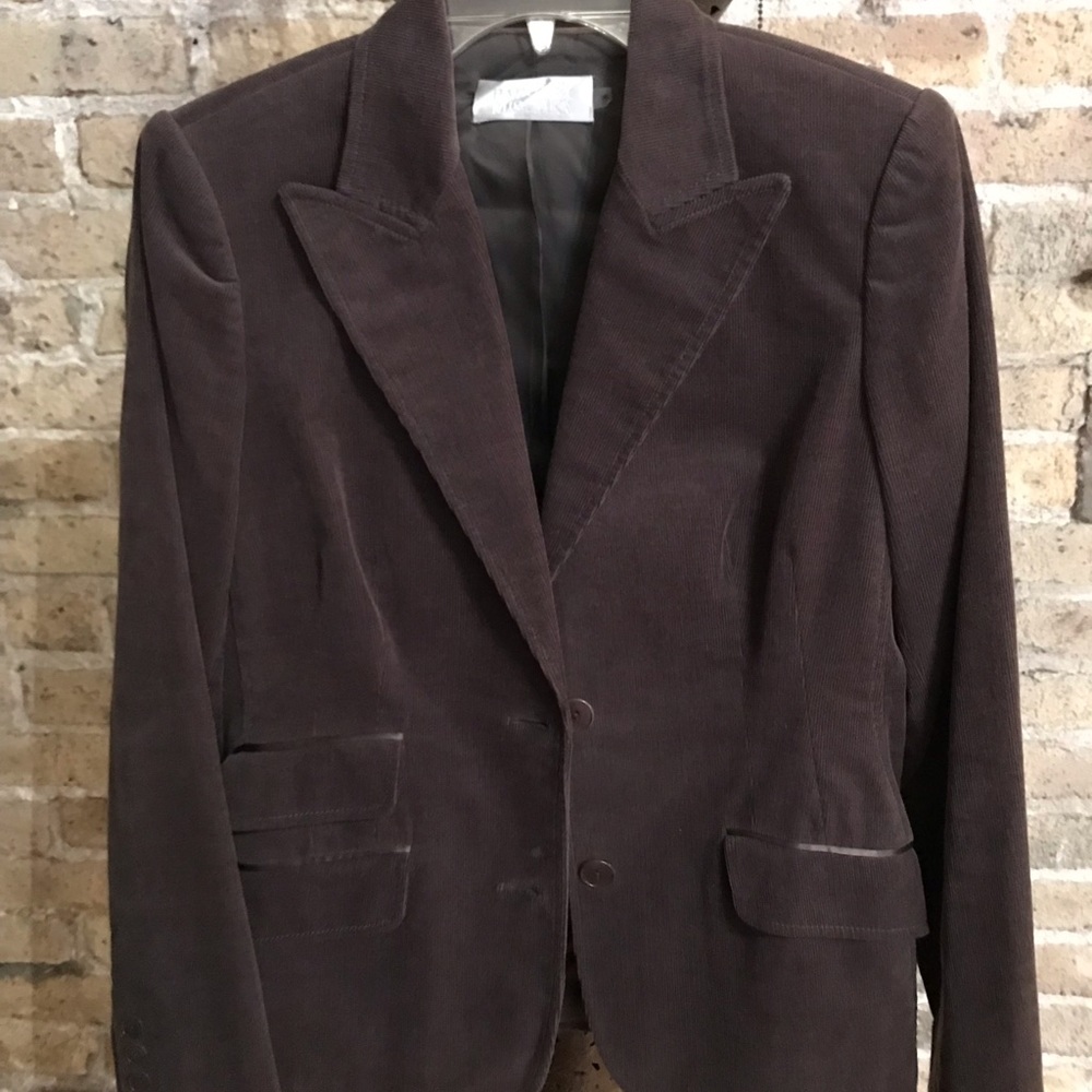 Corduroy blazer